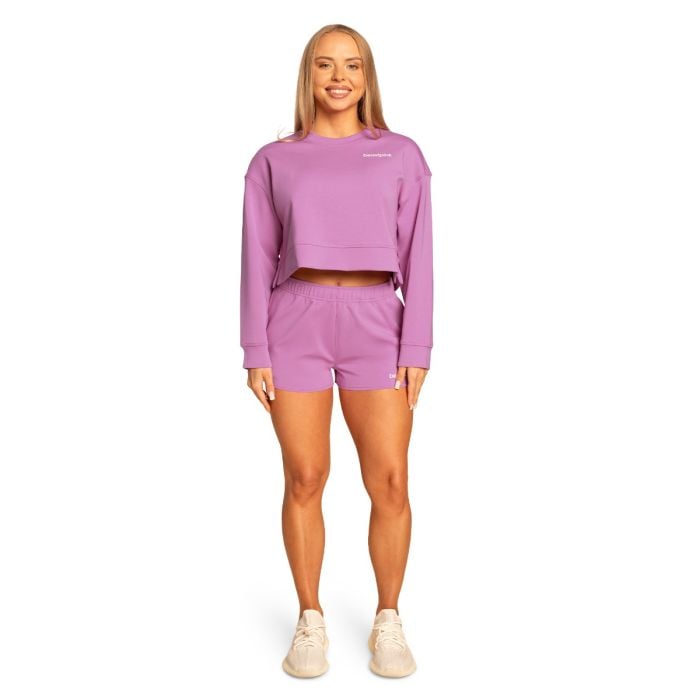 Dámske teplákové šortky Grace Purple - BeastPink L