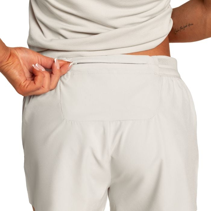 Dámske bežecké šortky Pulse X Gray - GymBeam M