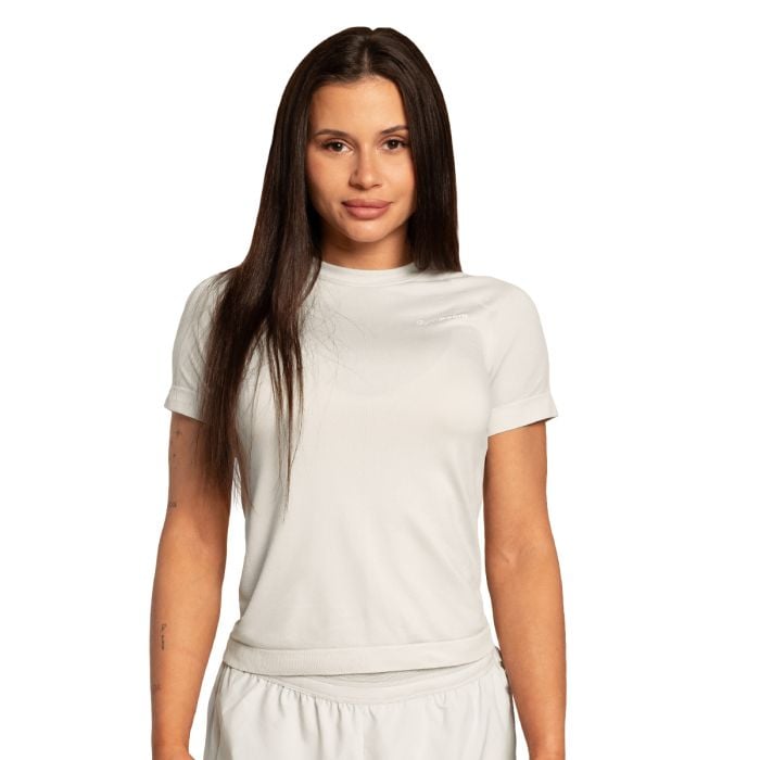 Dámske bežecké tričko Pulse X Gray - GymBeam M