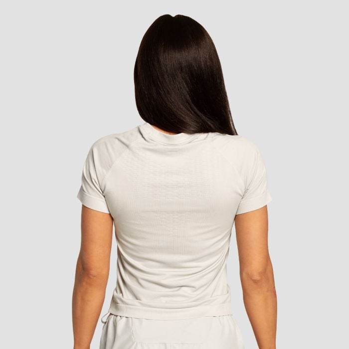 Dámske bežecké tričko Pulse X Gray - GymBeam M