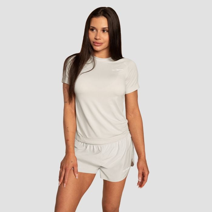 Dámske bežecké tričko Pulse X Gray - GymBeam M