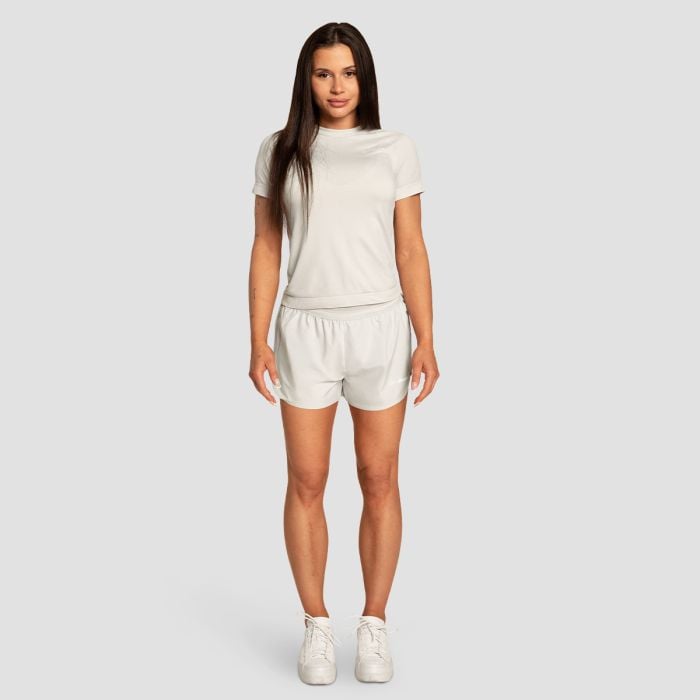 Dámske bežecké tričko Pulse X Gray - GymBeam M