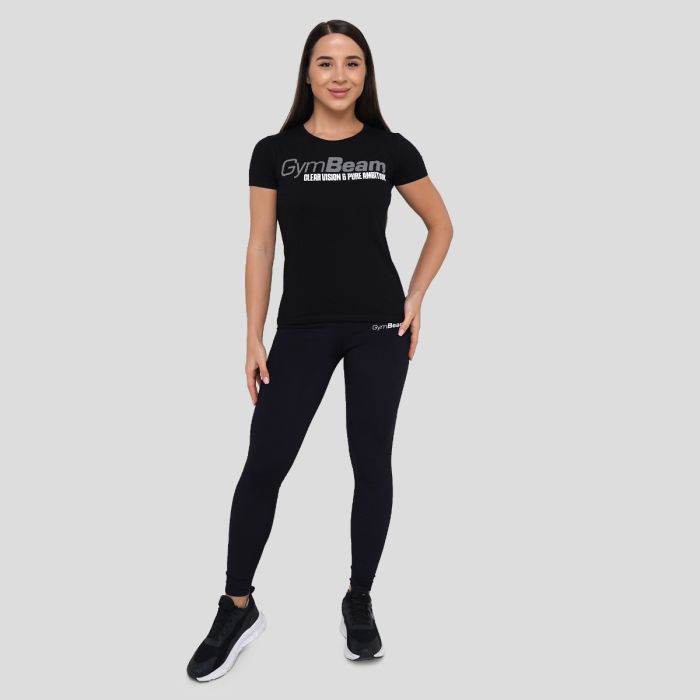 Dámske tričko Pure Ambition Black - GymBeam M