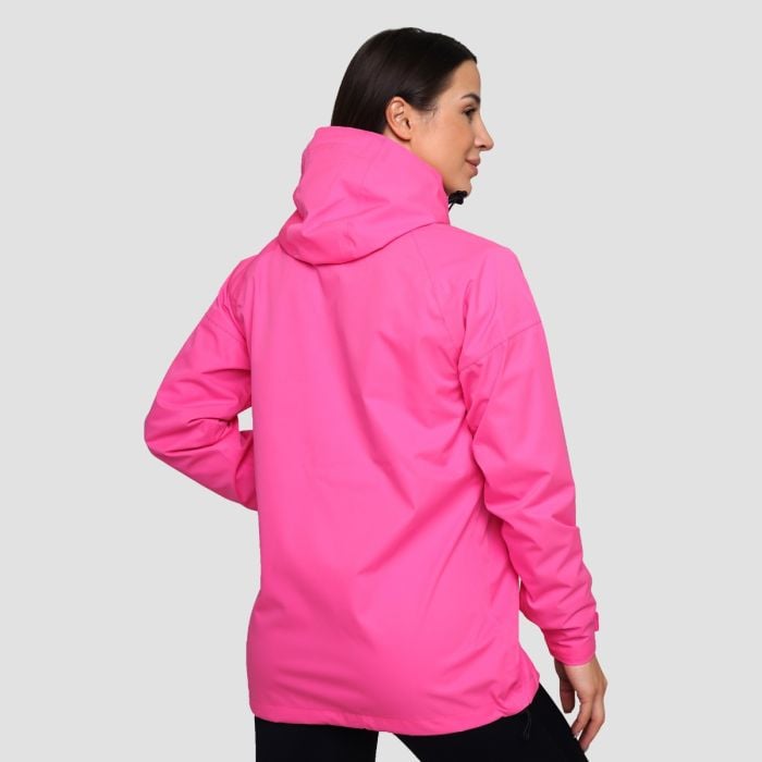 Dámska bunda Rain Smock Fuchsia - GymBeam M