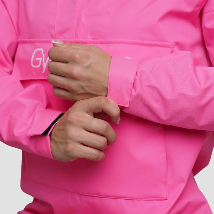 Dámska bunda Rain Smock Fuchsia - GymBeam M