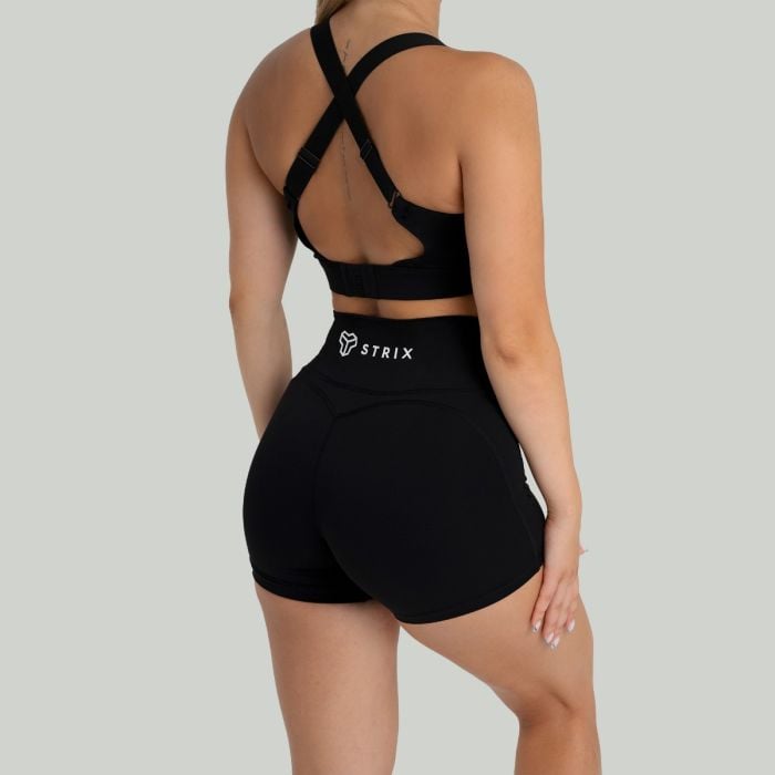 Dámske šortky Black - STRIX XS