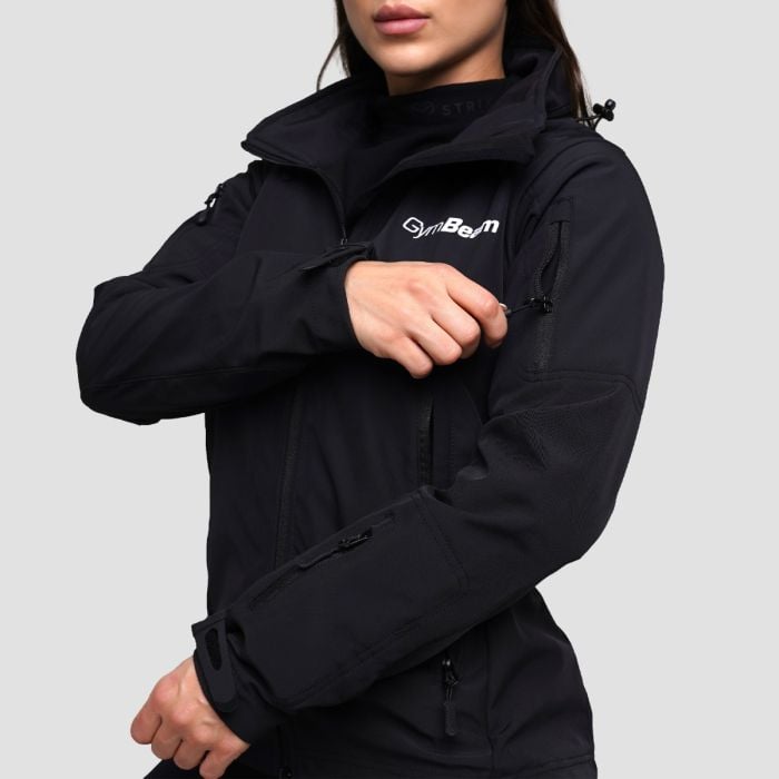 Dámska bunda Softshell Black - GymBeam S