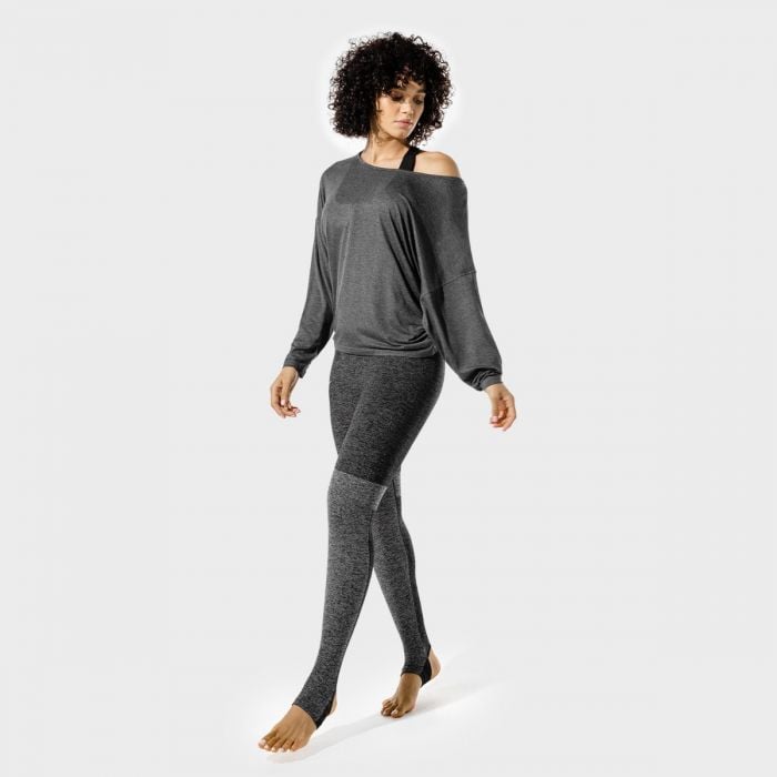 Dámske Tričko Batwing Top Black Marl - SQUATWOLF XS