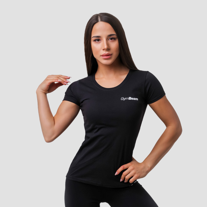 Dámske tričko Basic 3Pack Black - GymBeam XXL - 3pack