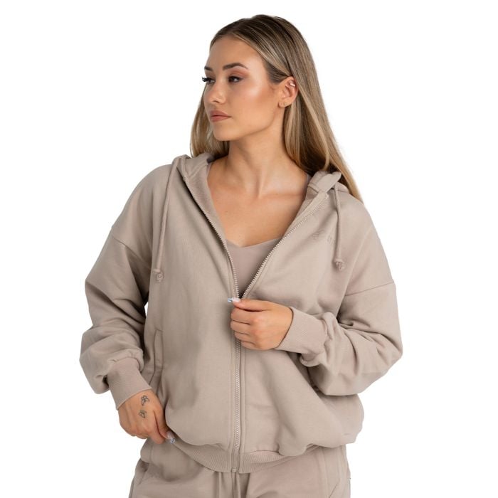 Dámska mikina Zip Taupe - STRIX S