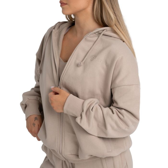 Dámska mikina Zip Taupe - STRIX S
