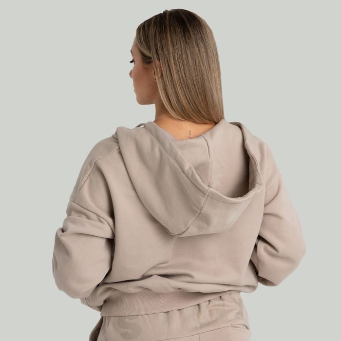 Dámska mikina Zip Taupe - STRIX S
