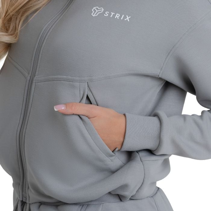 Dámska mikina ZOA Zip-Up Smoke - STRIX XL