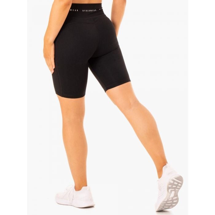 Women‘s Bike Shorts Reflex High Waisted Black - Ryderwear XS