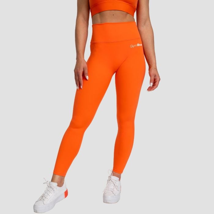 GymBeam Dámske legíny High-waist Limitless Orange  XLXL