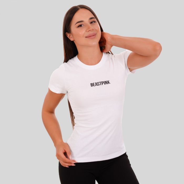 BeastPink Dámske tričko Daily White S