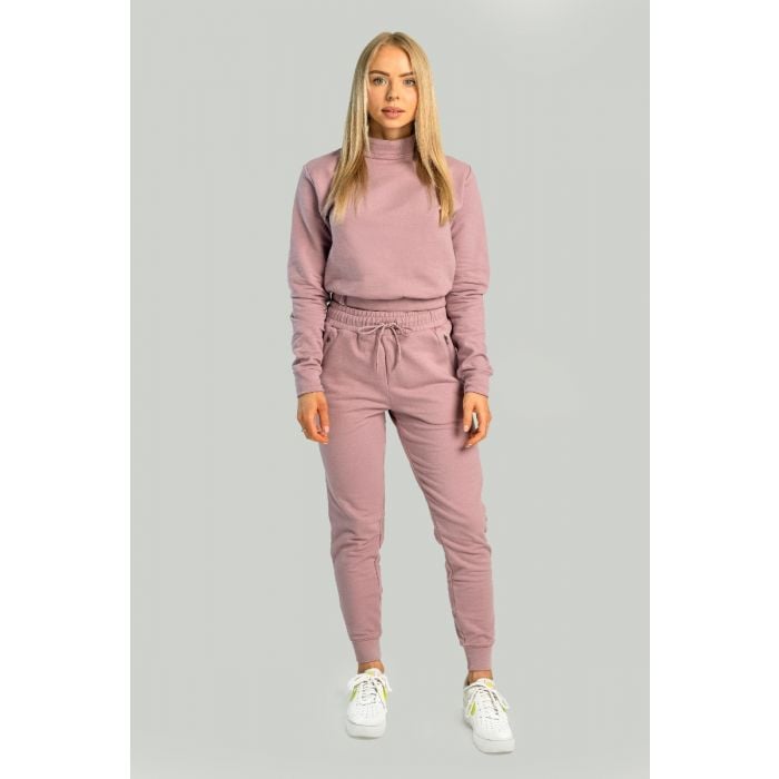 Dámska mikina Essential High-Neck Mauve - STRIX S