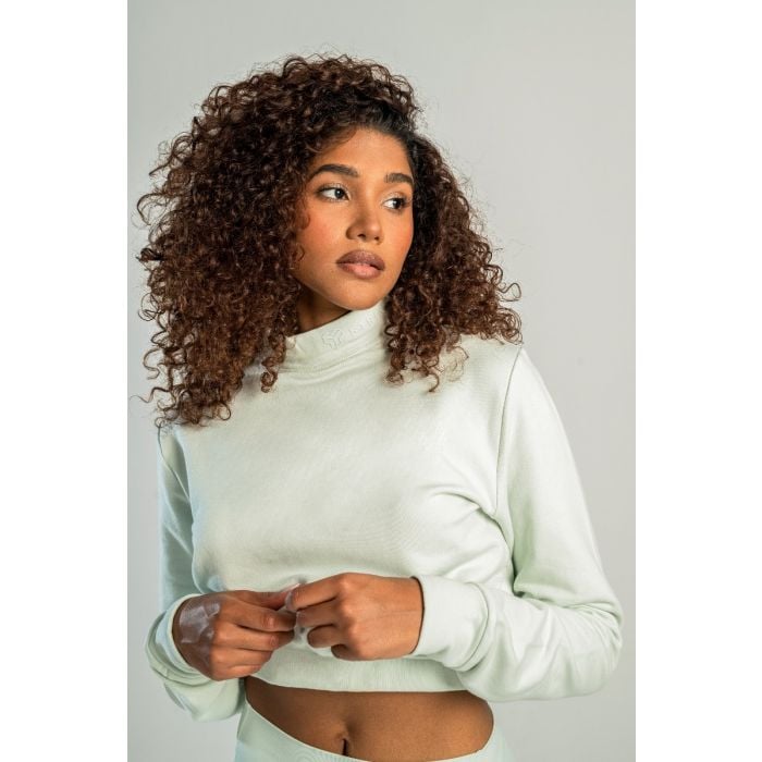 Dámska mikina Essential High-Neck Moon Grey - STRIX S