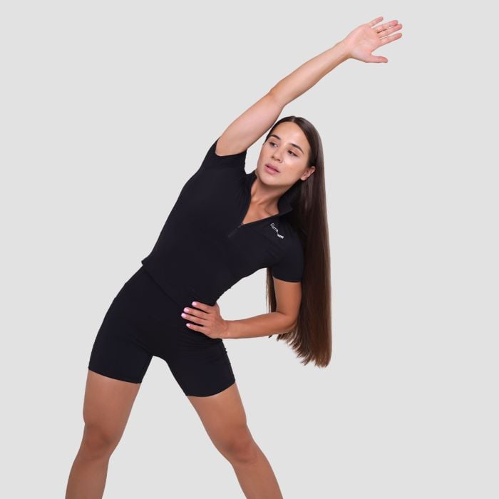 Dámske tričko Cropped Ignite Black - GymBeam M