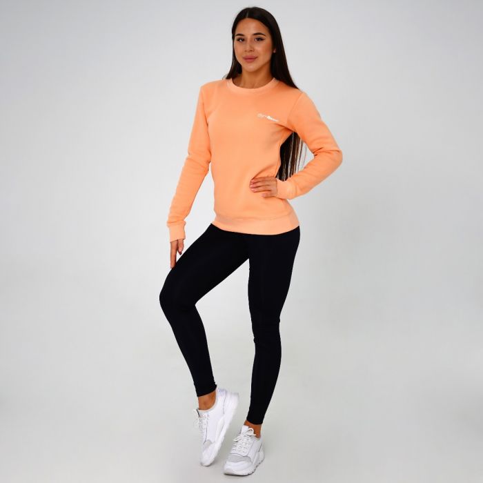 Dámska mikina Basic Jumper Powder Peach - GymBeam S