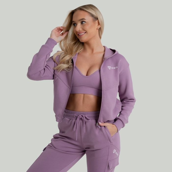 Dámska mikina ZOA Zip-Up Orchid - STRIX L