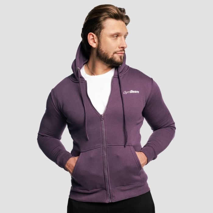 Mikina Zipper Hoodie Obsidian - GymBeam L