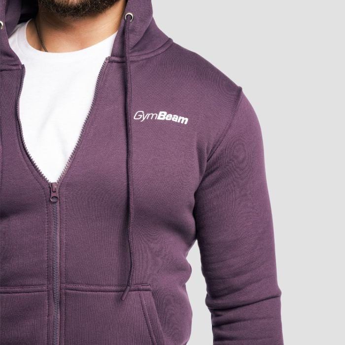 Mikina Zipper Hoodie Obsidian - GymBeam L