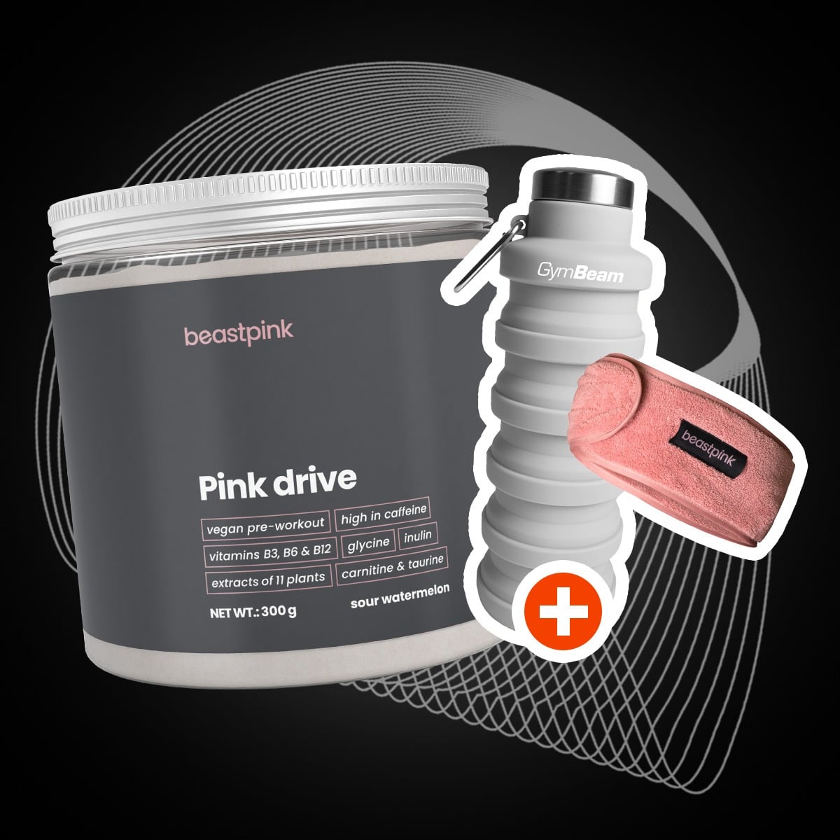 Pink Drive - BeastPink + darčeky 