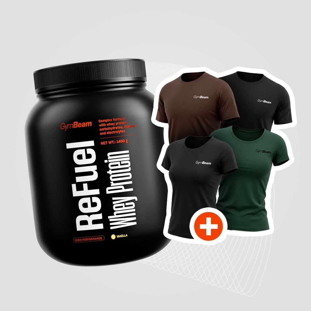 ReFuel Whey Protein - GymBeam + darček