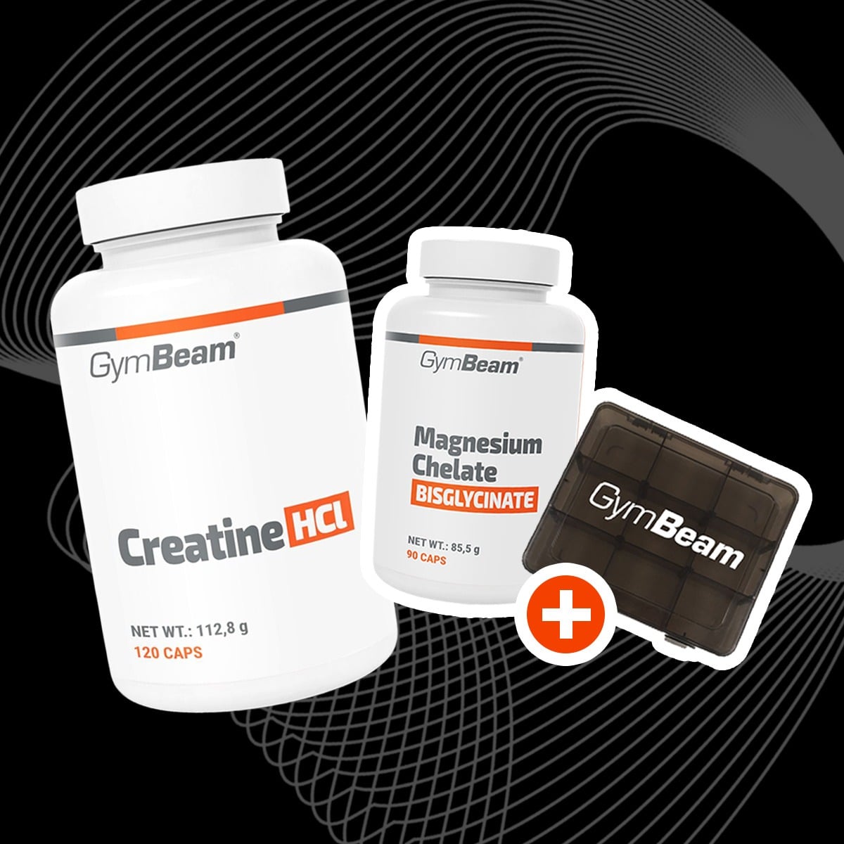 Kreatín HCl - GymBeam + darčeky