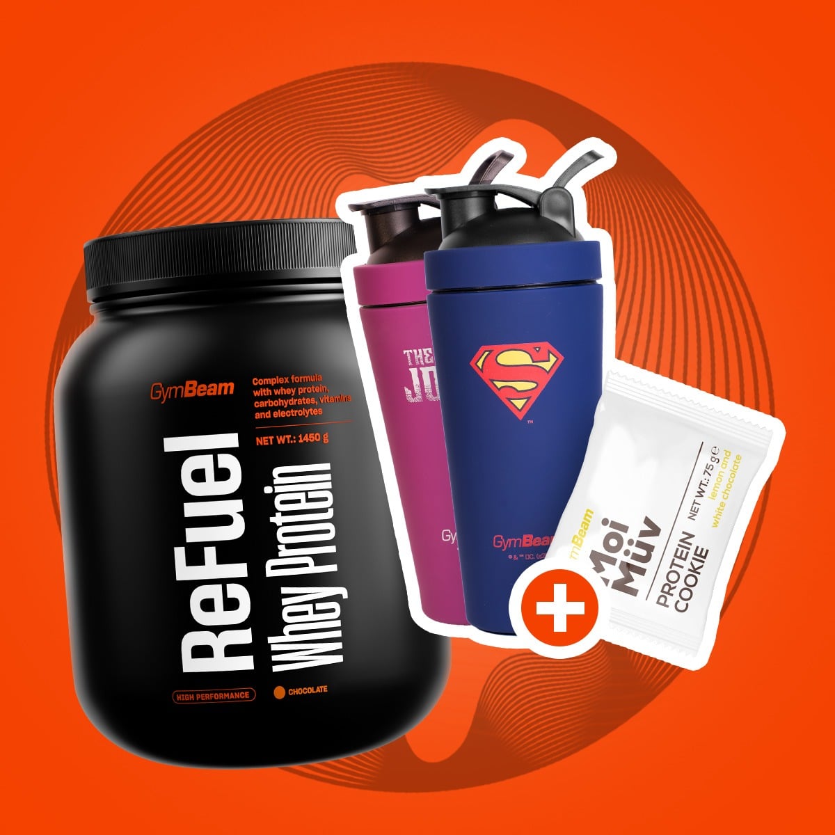 ReFuel Whey Protein - GymBeam + darčeky 