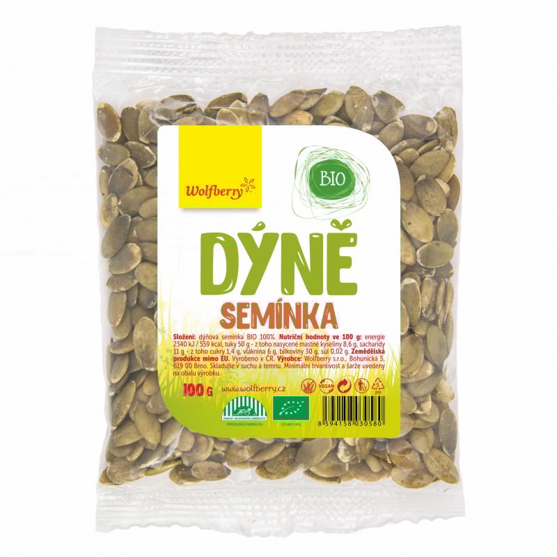 BIO Tekvicové semienka - Wolfberry