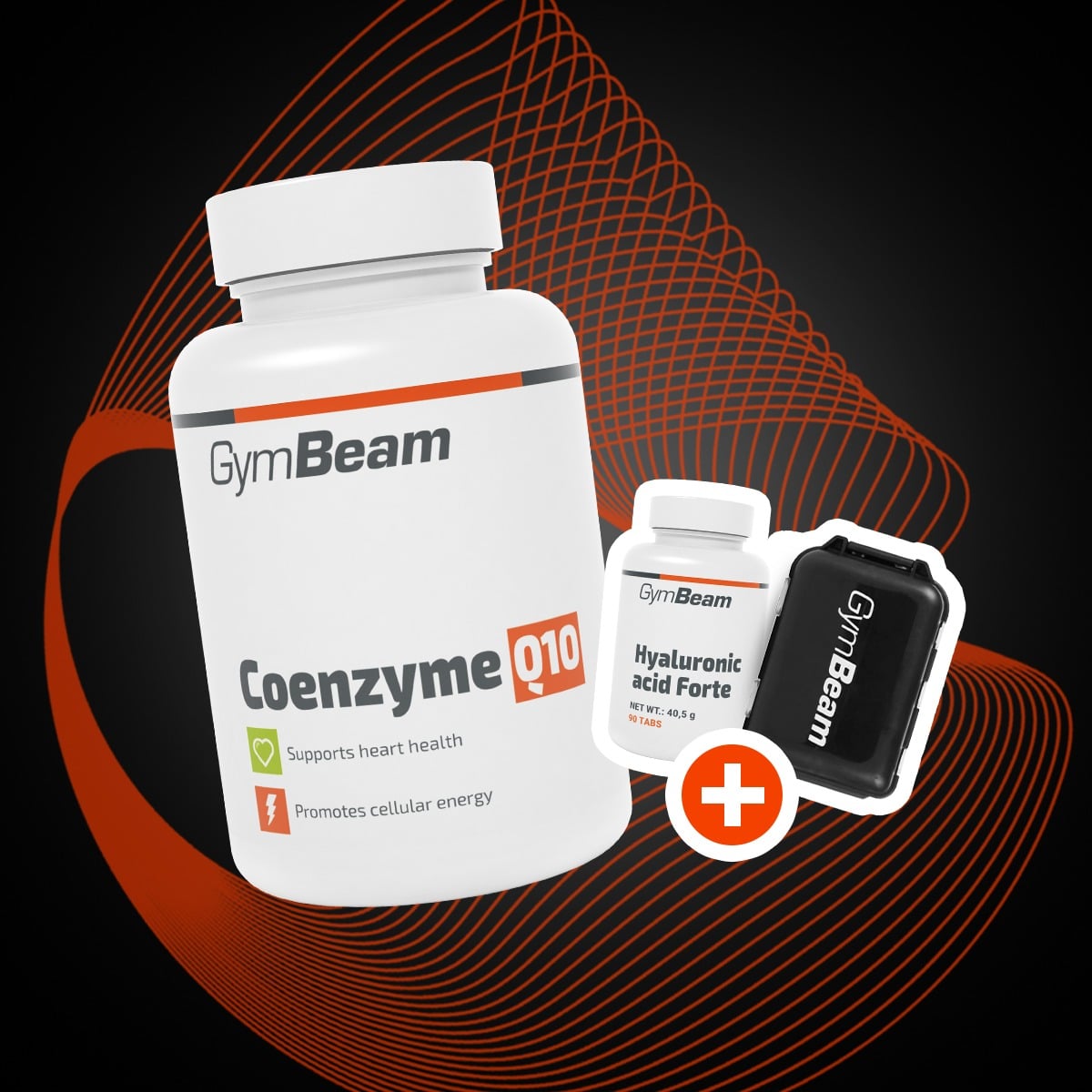 Koenzým Q10 - GymBeam + darček 
