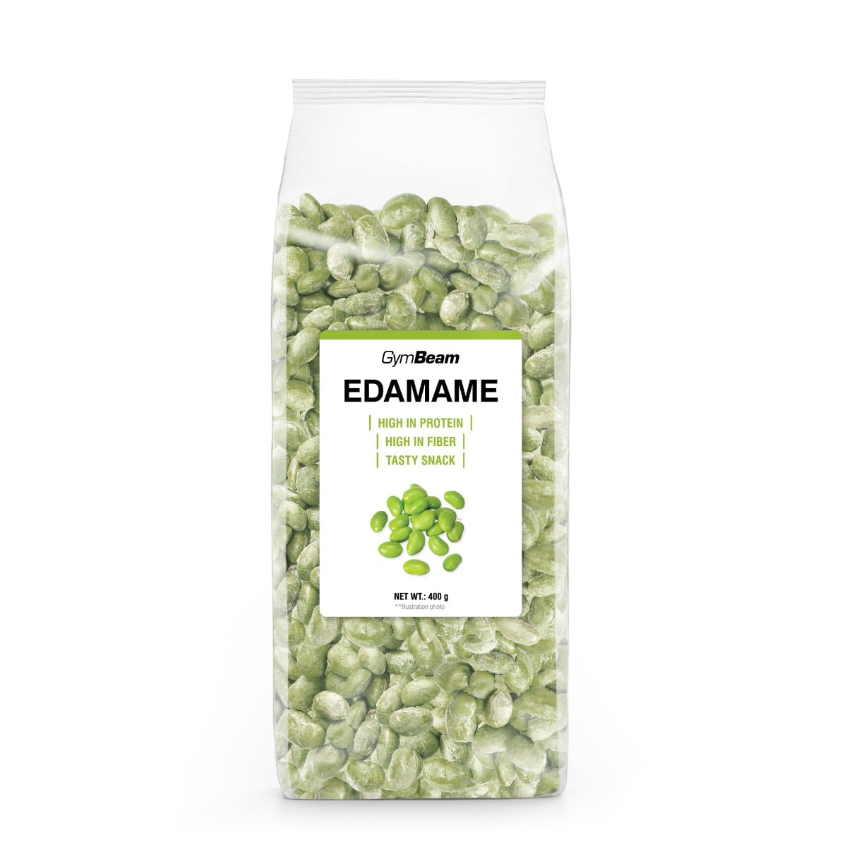 Edamame - Pražené sójové bôby - Gymbeam