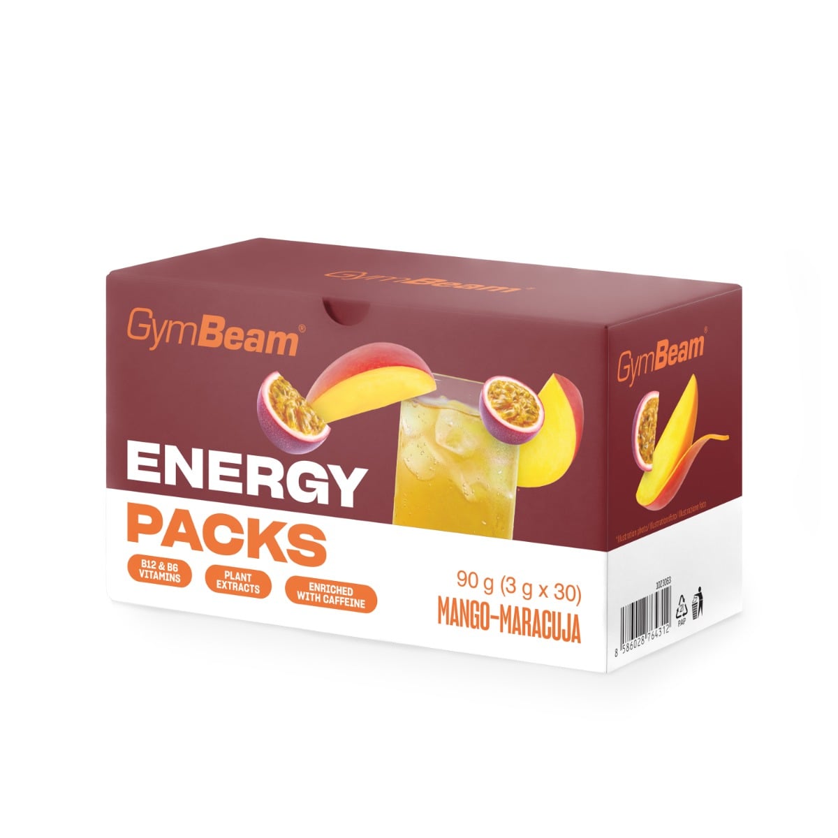 GymBeam Energy Packs mango marakuja