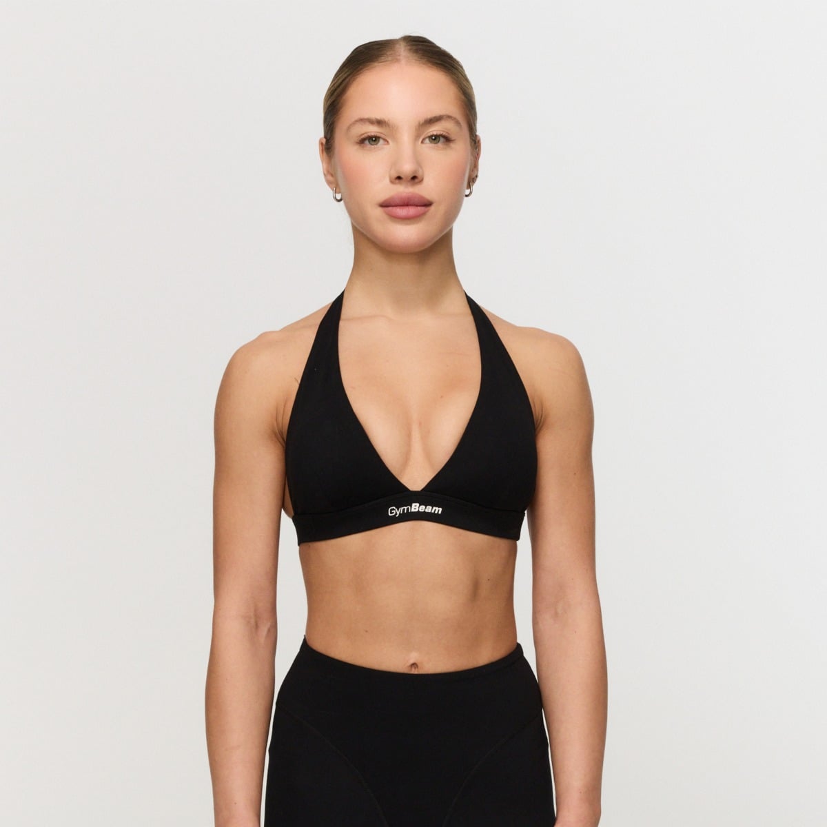 Športová podprsenka Halter Fierce Black - GymBeam