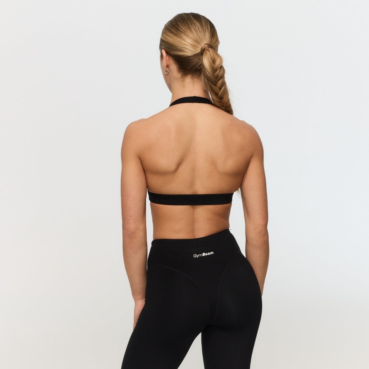 Športová podprsenka Halter Fierce Black - GymBeam