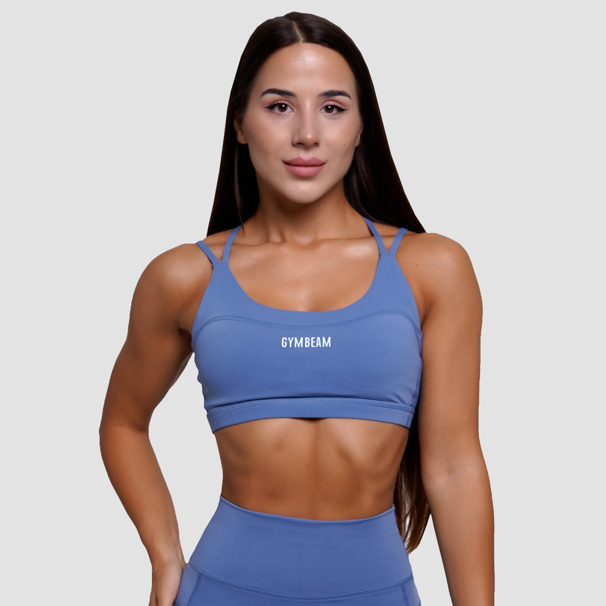 Športová podprsenka FIT Steel Blue - GymBeam
