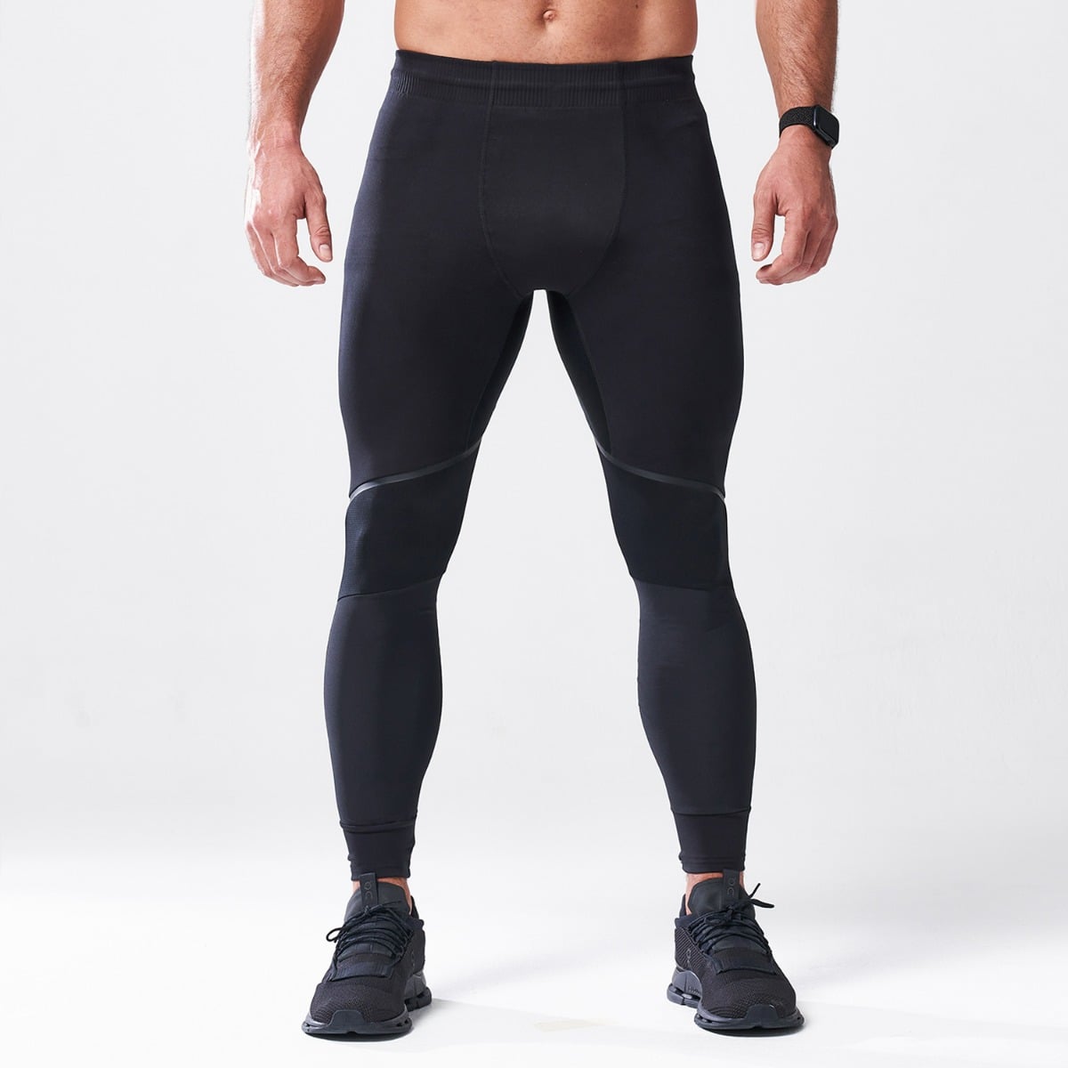 Pánske legíny Exo Lift Tight Black - SQUATWOLF