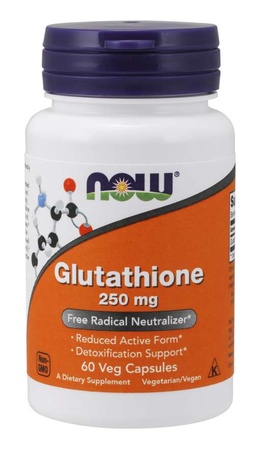 Now Glutathione 500 mg 60 rostlinných kapsúl 60 kaps.