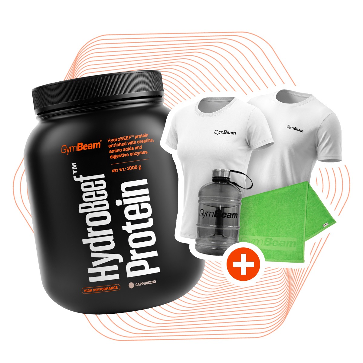 HydroBeef™ Proteín - GymBeam + darček