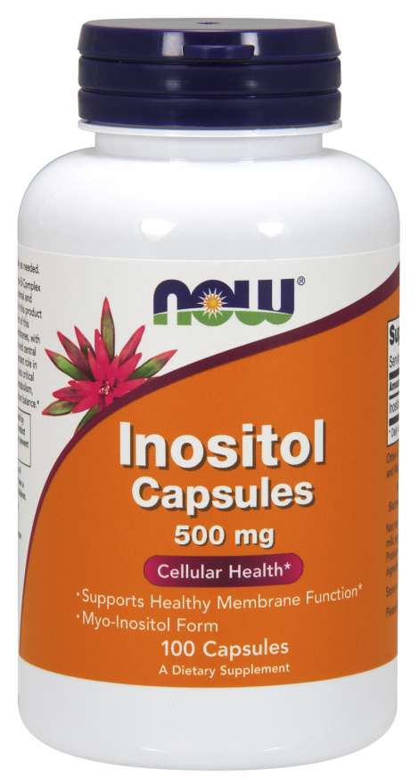 NOW Inositol 500 mg 100 kapsúl