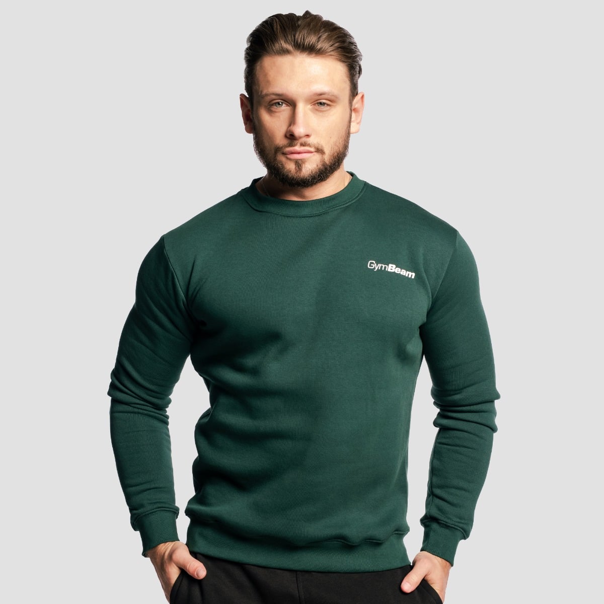 Mikina Basic Jumper Pine - GymBeam