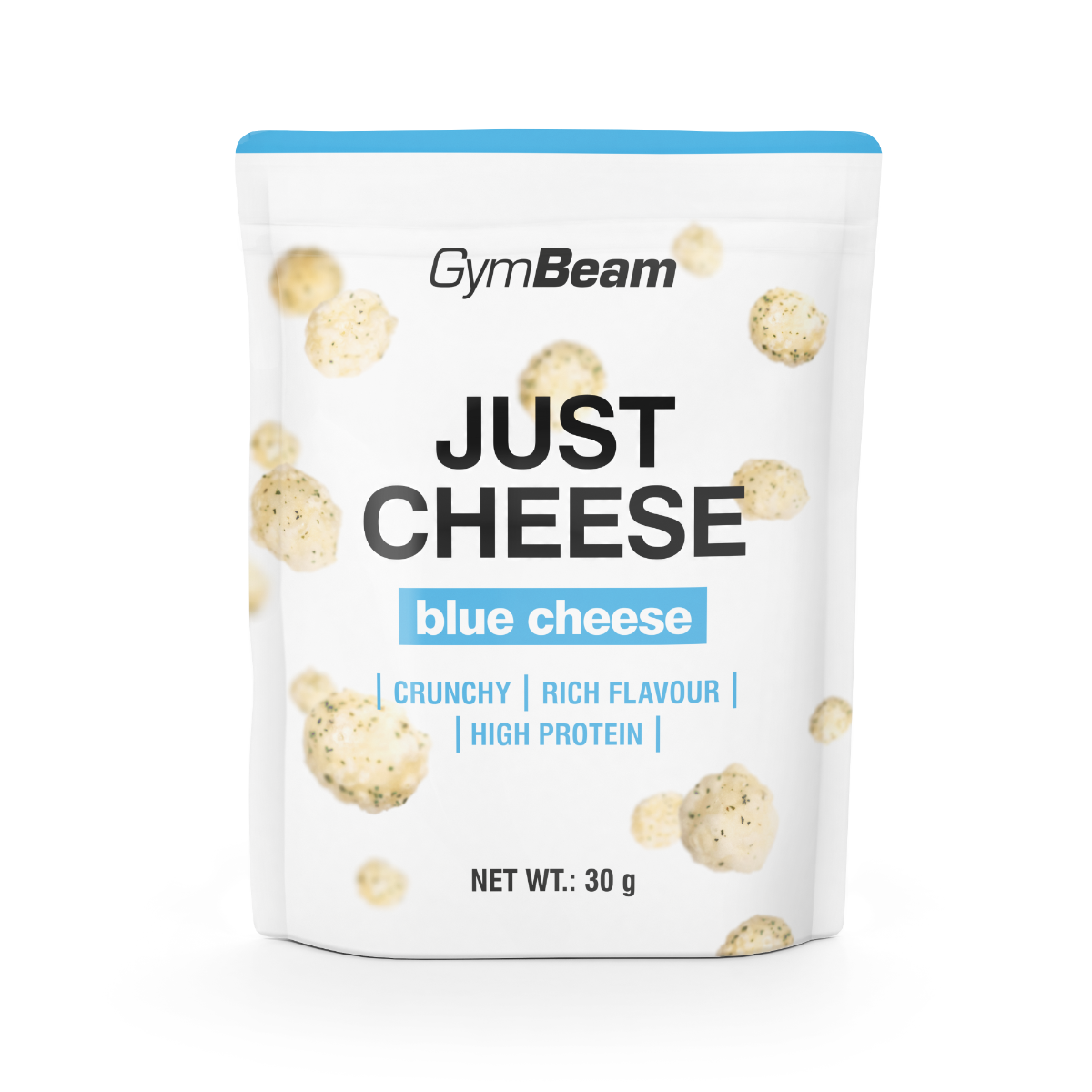 Syrový snack Just Cheese - GymBeam modrý syr 30 g
