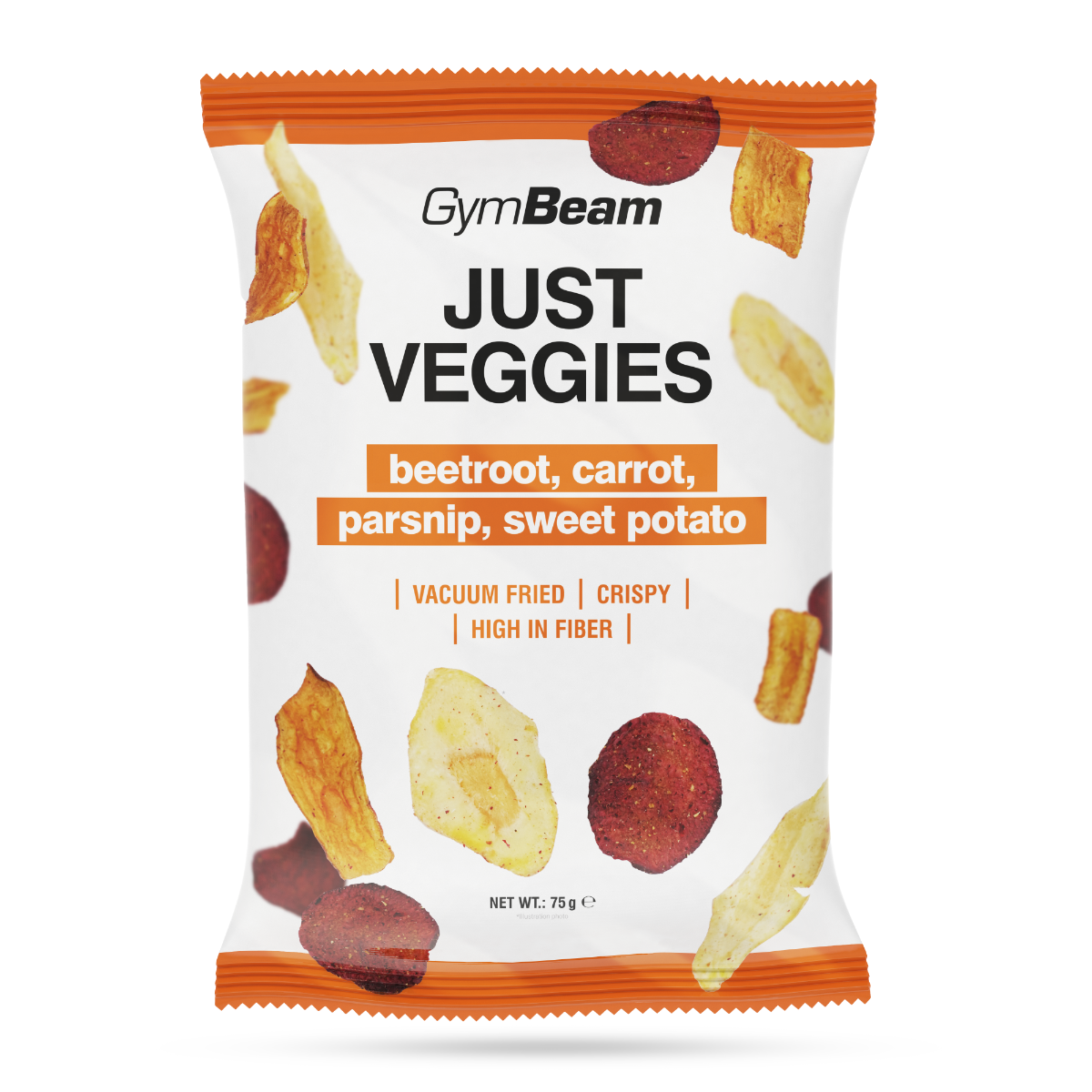 Just Veggies - zmes zeleninových lupienkov - GymBeam