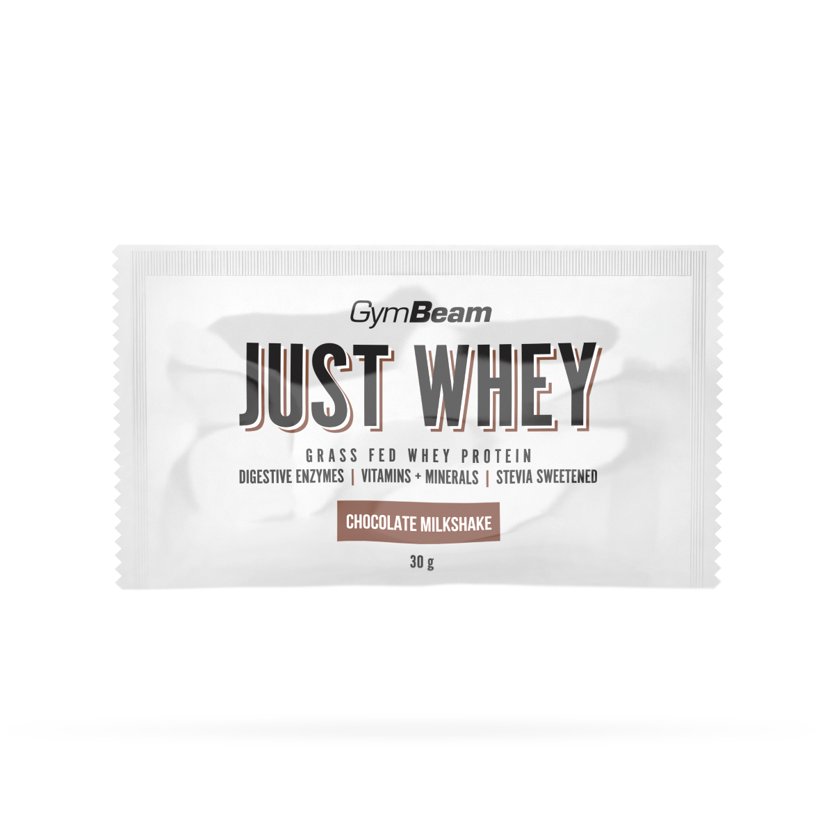Vzorka Just Whey - GymBeam biela čokoláda kokos 30 g