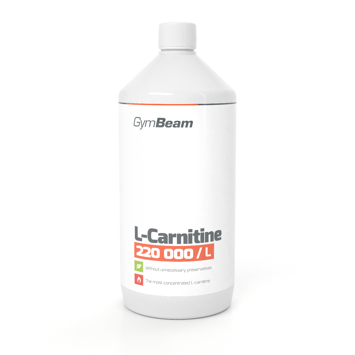 L-Karnitín - GymBeam pomaranč 500 ml