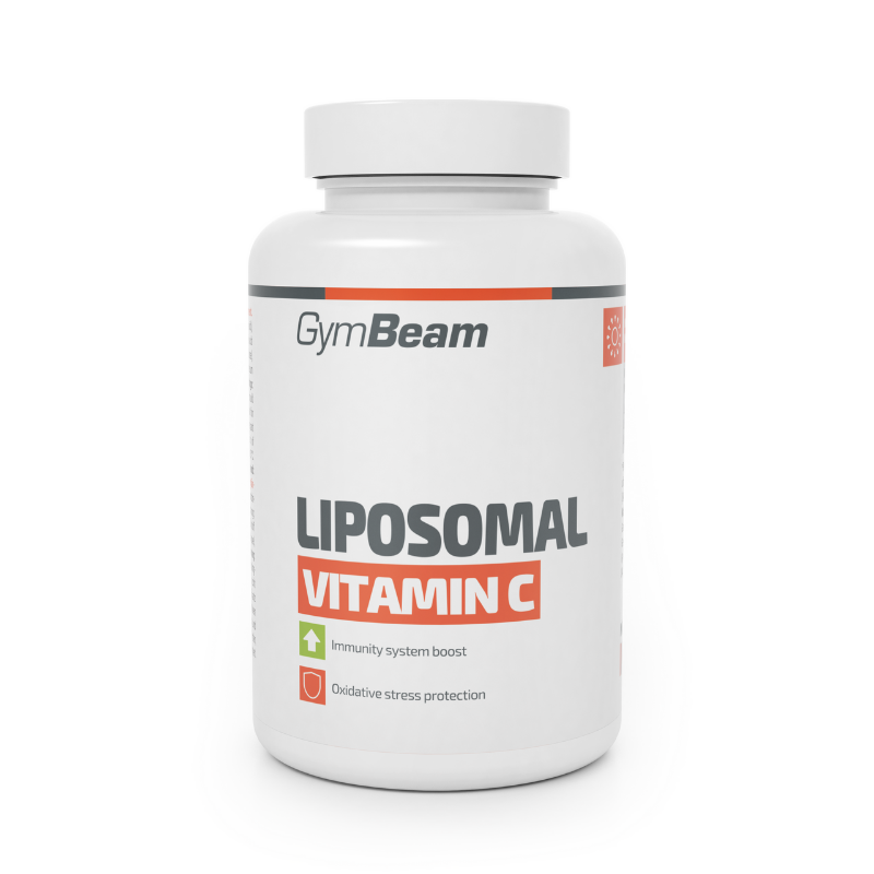 Lipozomálny Vitamín C - GymBeam ivory 60 kaps.