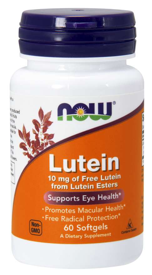 Now Foods Lutein 10 mg 60 kapsúl