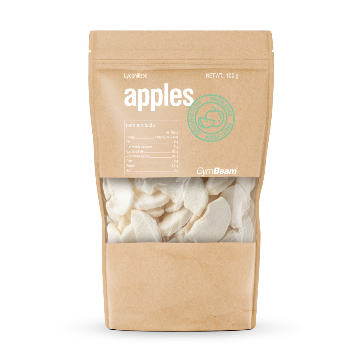 Lyofilizované jablká - GymBeam